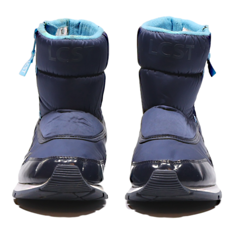 LACOSTE Snow Boots Blue Synthetic Girls UK 6
