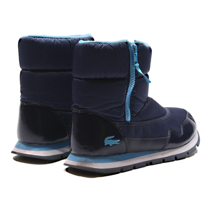 LACOSTE Snow Boots Blue Synthetic Girls UK 6