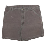 CARHARTT Mens Shorts Brown Casual Classic 2XL W36 Workwear Cotton Blend
