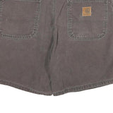 CARHARTT Mens Shorts Brown Casual Classic 2XL W36 Workwear Cotton Blend