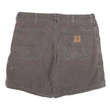 CARHARTT Mens Shorts Brown Casual Classic 2XL W36 Workwear Cotton Blend
