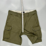 Polo By Ralph Lauren Cargo Shorts - 36W 9L Green Cotton