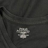 Polo By Ralph Lauren T-Shirt - Large Black Cotton