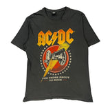 For Those About To Rock Ac/Dc Band T-Shirt - XL Black Cotton