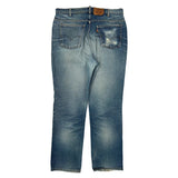 Orange Tab Levis Jeans - 34W 31L Blue Denim