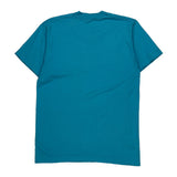 Chicken, Alaska Fruit Of The Loom Graphic T-Shirt - Medium Blue Cotton Blend