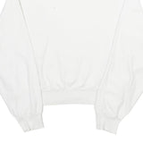VALENTINO Womens White Cotton Crew Neck L Sweatshirt Stylish Pullover