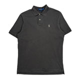 Polo By Ralph Lauren Polo Shirt - Medium Black Cotton