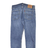 LEVI'S Mens Regular Blue Denim Jeans W30 L28 Classic Zip Cotton Blend