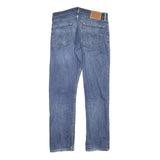 LEVI'S Mens Regular Blue Denim Jeans W30 L28 Classic Zip Cotton Blend
