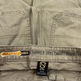 Unbranded Cargo Trousers - 34W 30L Khaki Cotton