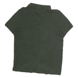 NAUTICA Mens Green Slim Fit Short Sleeve Classic Cotton Polo Shirt M