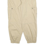 WILD FABLE Womens Cotton Blend Beige Relaxed Cargo Trousers W32 L28 Casual