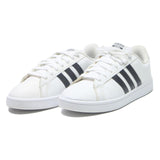 ADIDAS Grand Court Mens Leather Trainers White & Black UK 8 Classic Sports