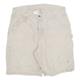 CARHARTT Mens Shorts Beige Casual Cotton Blend 2XL W36 Durable Workwear