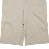 THE NORTH FACE Womens Beige Casual Shorts UK 8 W34 Polyester Blend Outdoor