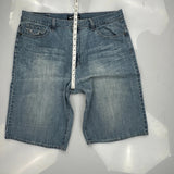 Ecko Unltd Denim Shorts - 40W 12L Blue Cotton