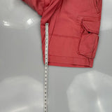 Polo By Ralph Lauren Cargo Shorts - 36W 10L Red Cotton