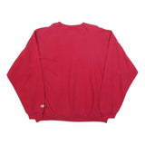 ROCK SMITH Mens Red Warning Rocksmith Explicit Content Crew Neck XL Sweatshirt