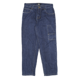 SOUTHPOLE Womens Relaxed Denim Blue Jeans W32 L28 Casual Cotton Zip Pockets