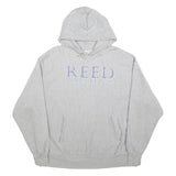 CHAMPION REVERSE WEAVE Mens Grey Reed Wrestling Pullover Hoodie XL Cotton Blend