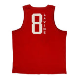 Chicago Bulls Nba Graphic Jersey - XL Red Polyester