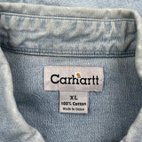 Carhartt Denim Shirt - XL Light Wash Cotton
