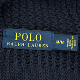 Polo By Ralph Lauren Top - Medium Navy Cotton