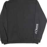CARHARTT Mens Black Sharp Hills Zip Hoodie XL Boreal Construction Logo Workwear