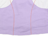 NIKE Womens Lilac White Plain Mini Polyester Blend Skort Size S Sports