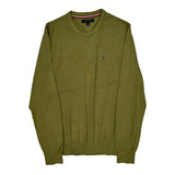 Tommy Hilfiger Sweater - Medium Green Cotton