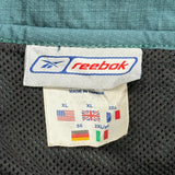Reebok Windbreaker - XL Green Polyester