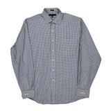 Tommy Hilfiger Checked Shirt - Large Blue Cotton