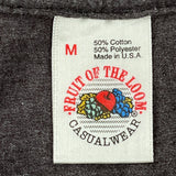 Blank Fruit Of The Loom Single Stitch T-Shirt - Medium Gray Cotton Blend