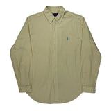 Ralph Lauren Shirt - Large Yellow Cotton