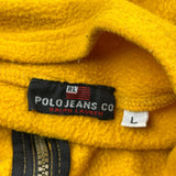 Polo Sport Fleece - Large Yellow Polyester