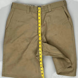 Dickies Shorts - 32W 11L Beige Cotton Blend