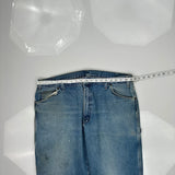 Dickies Carpenter Pants - 38W 30L Blue Cotton