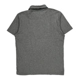 Puma Polo Shirt - Large Grey Cotton