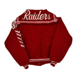 Raiders Butwin College Varsity Jacket - Medium Red Wool