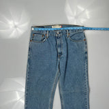 Levis 505 Jeans - 32W 32L Blue Cotton