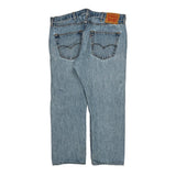 501 Levis Jeans - 36W 26L Light Wash Cotton