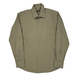 Boss Shirt - Large Khaki Cotton