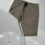 Levis Cargo Shorts - 32W 10L Grey Cotton