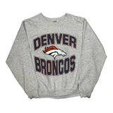 Denver Broncos Csa Nfl Sweatshirt - XL Gray Cotton