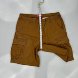 Lee Cargo Shorts - 34W 10L Brown Cotton