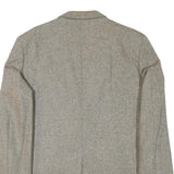 MCGREGOR Mens Beige Wool Blend Jacket M Woven Classic Button Closure