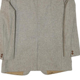 MCGREGOR Mens Beige Wool Blend Jacket M Woven Classic Button Closure