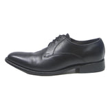 BARKER Mens Black Leather Lace-Up Shoes UK 8 Classic Formal Dress Footwear