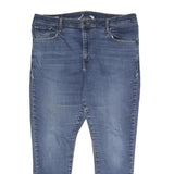 LEVI'S Mile High Super Skinny Big E Womens Jeans Blue Regular Skinny Denim